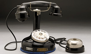 هاتف بقرص للتدوير، سنوات 1920