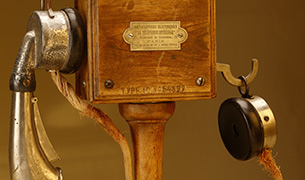 Poste téléphonique manuel 1914