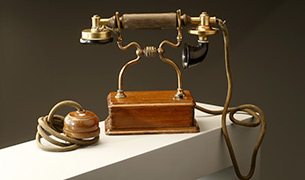 هاتف يدوي ، سنوات 1900