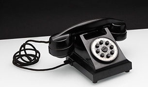 هاتف بأزرار للترقيم، سنوات 1950